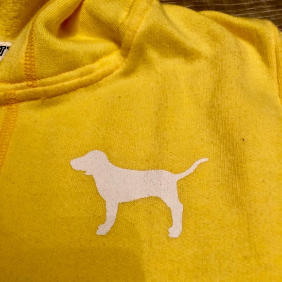 Victoria’s Secret Pink V-Neck hoodie sweater - Picture 3 of 4